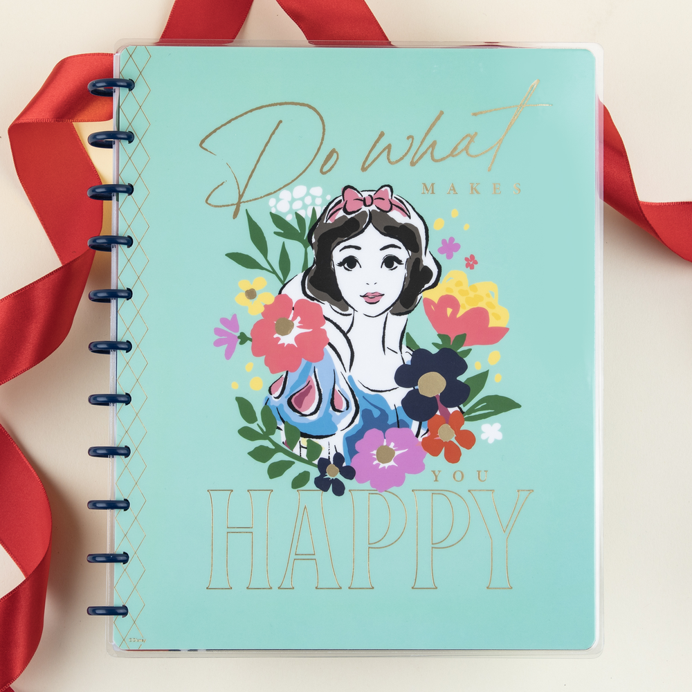 Disney Snow White - Dotted Lined Big Notebook - 60 Sheets