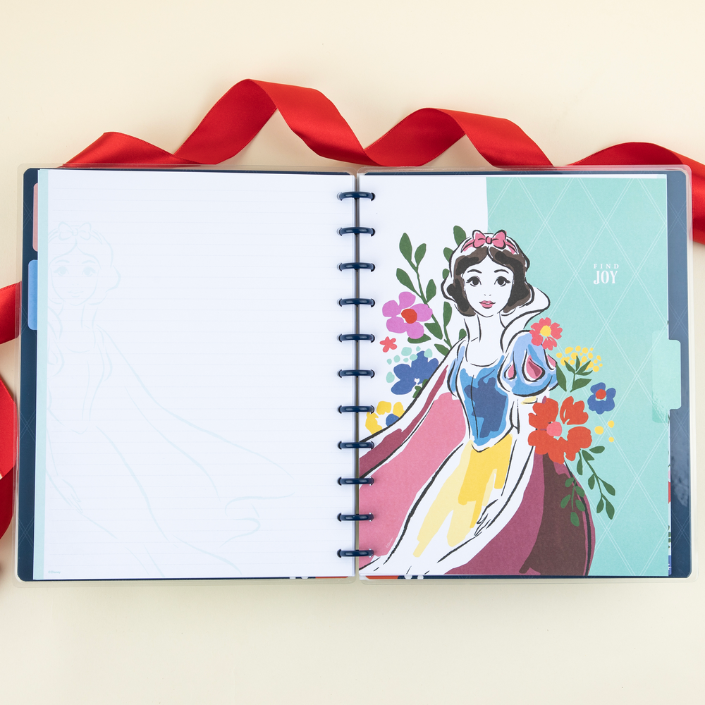 Disney Snow White - Dotted Lined Big Notebook - 60 Sheets
