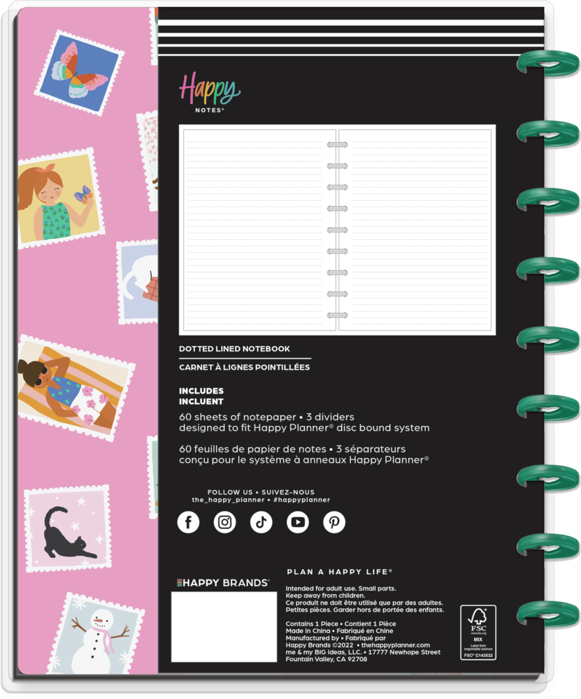 Squad Goals Love Every Season - Dotted Lined Classic Notebook - 60 Sheets