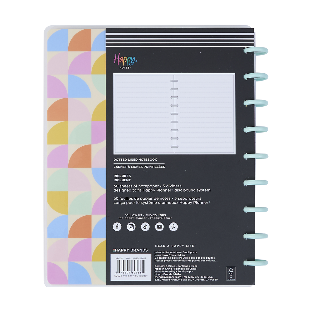 Good Days - Dotted Lined Classic Notebook - 60 Sheets