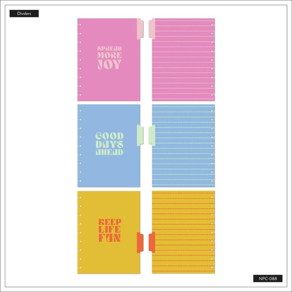 Good Days - Dotted Lined Classic Notebook - 60 Sheets