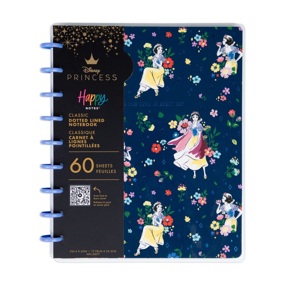Disney Snow White - Dotted Lined Classic Notebook - 60 Sheets