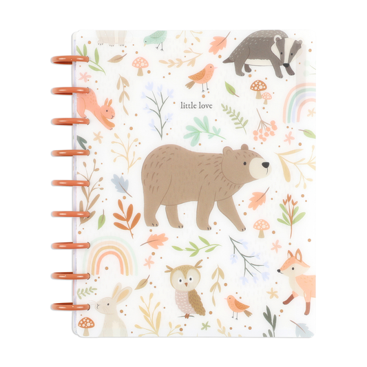 Colorful Creatures Baby - Classic Happy Memory Keeping Photo Journal - 80 Sheets