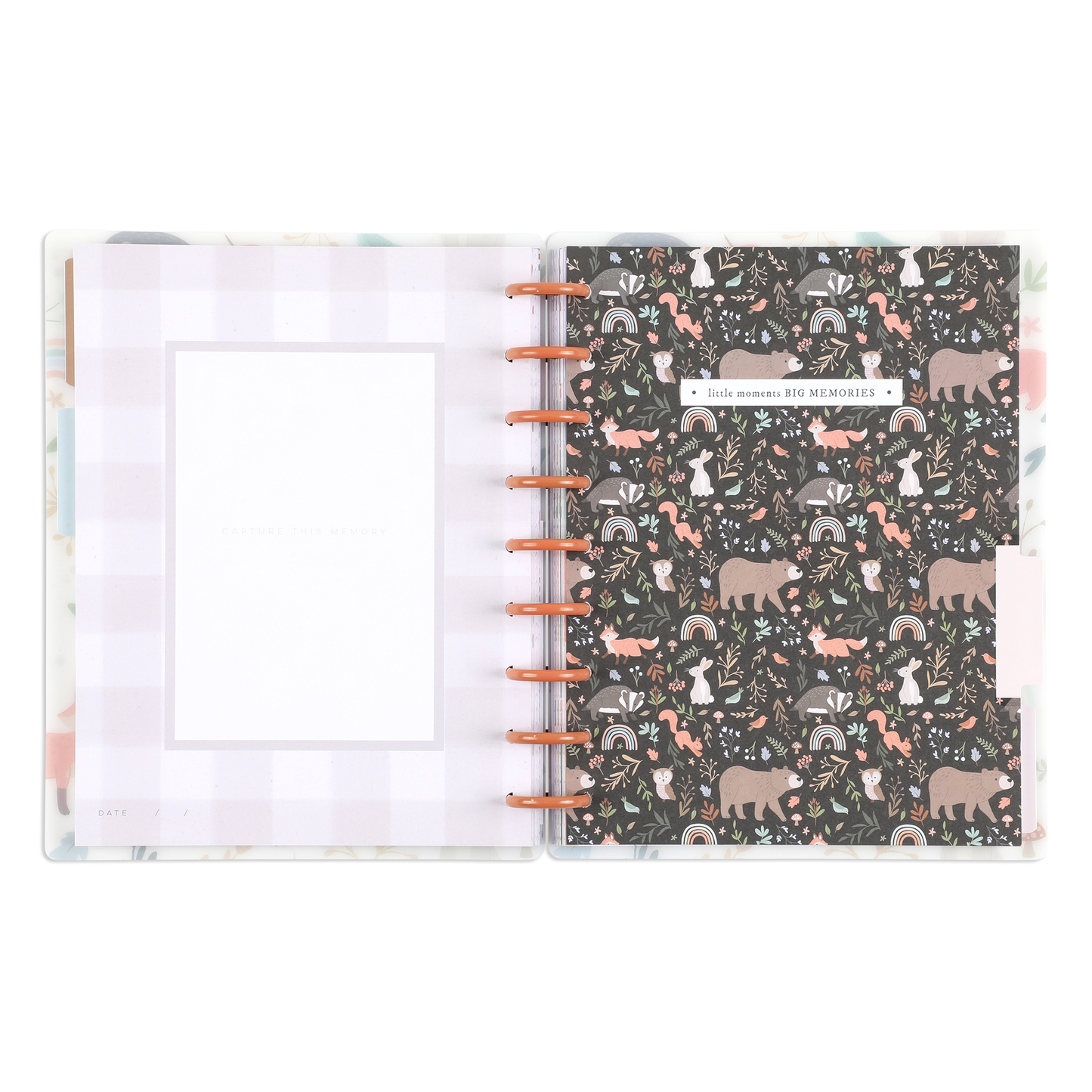 Colorful Creatures Baby - Classic Happy Memory Keeping Photo Journal - 80 Sheets