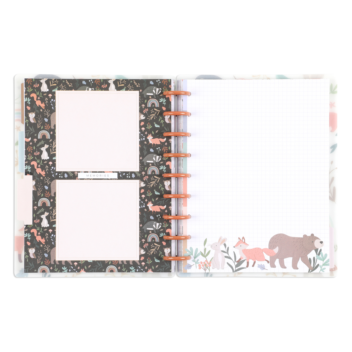 Colorful Creatures Baby - Classic Happy Memory Keeping Photo Journal - 80 Sheets