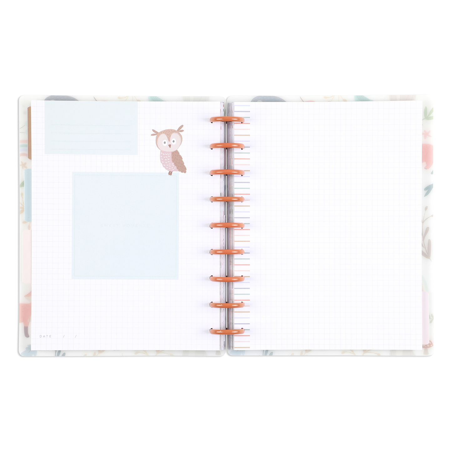 Colorful Creatures Baby - Classic Happy Memory Keeping Photo Journal - 80 Sheets