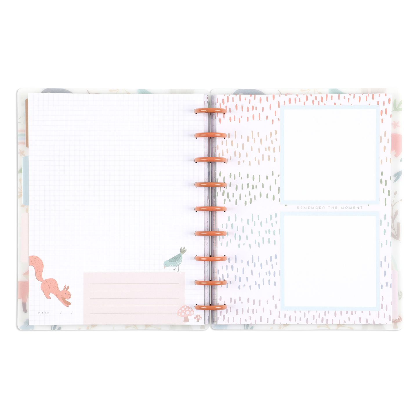 Colorful Creatures Baby - Classic Happy Memory Keeping Photo Journal - 80 Sheets
