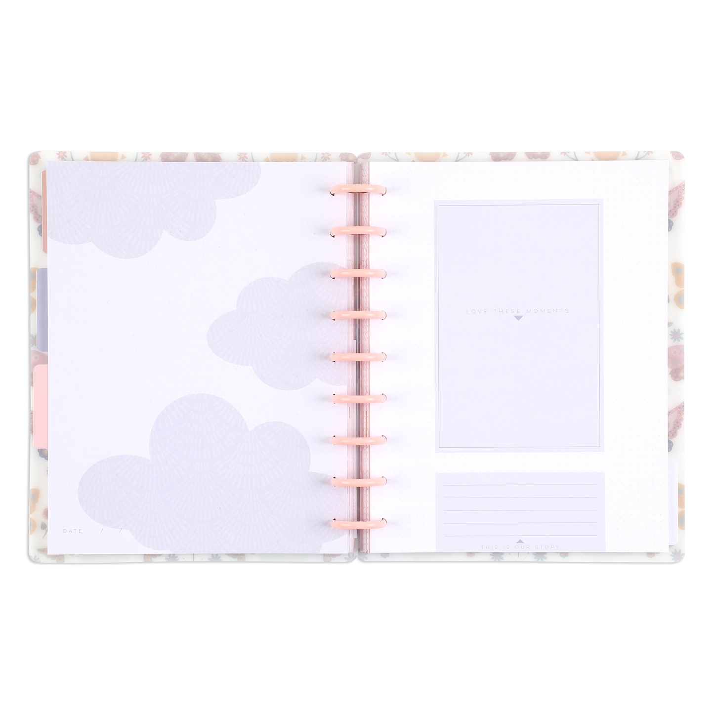 Beloved Butterflies Baby - Classic Happy Memory Keeping Photo Journal - 80 Sheets