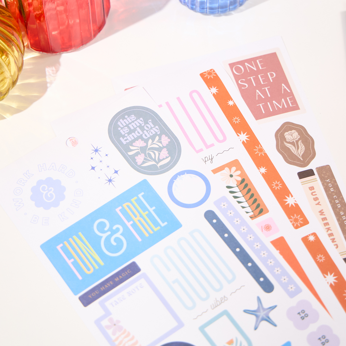 Coordinated Colors - Value Pack Stickers