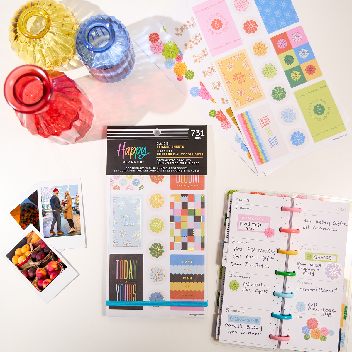 Optimistic Brights - Value Pack Stickers
