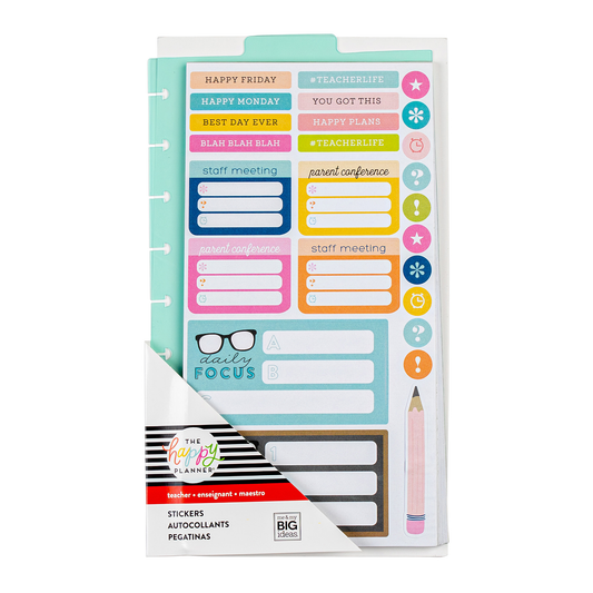 Teacher Productivity - Snap-In Sticker Pack