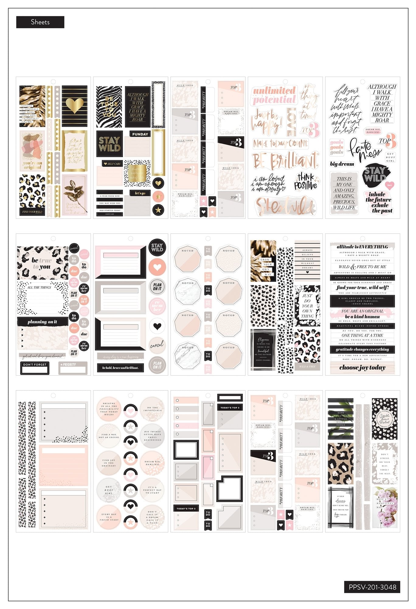 Value Pack Stickers - Wild Styled