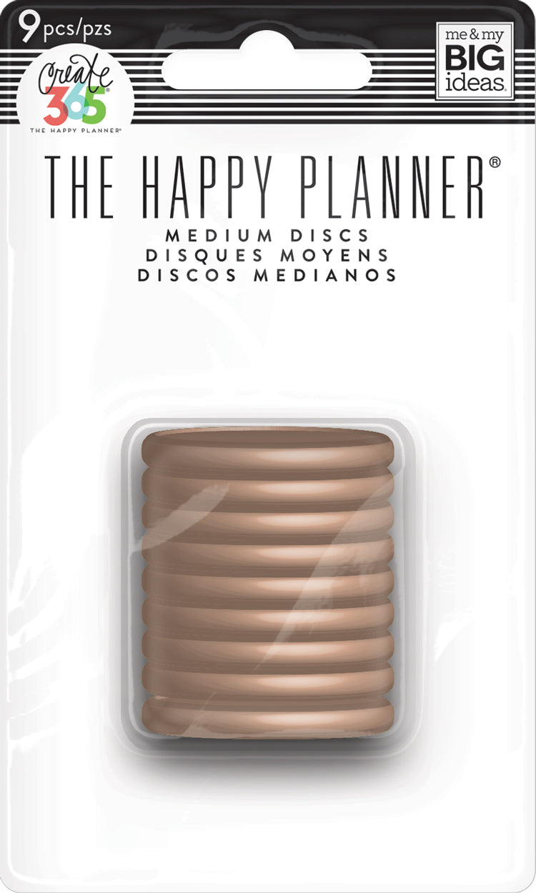 Medium Discs - Rose Gold