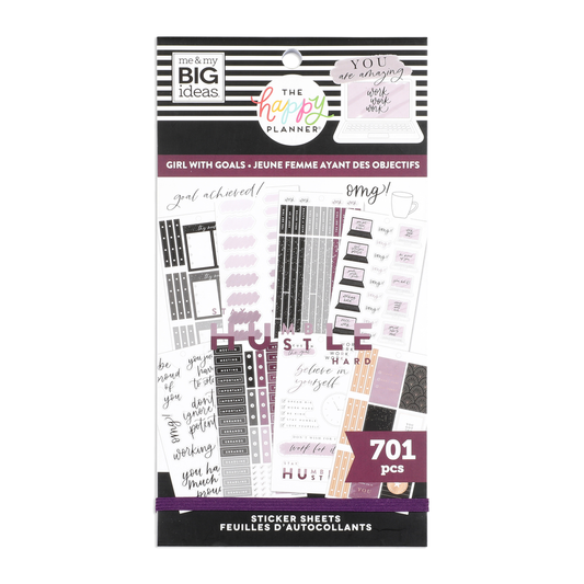 Value Pack Stickers - Girl With Goals