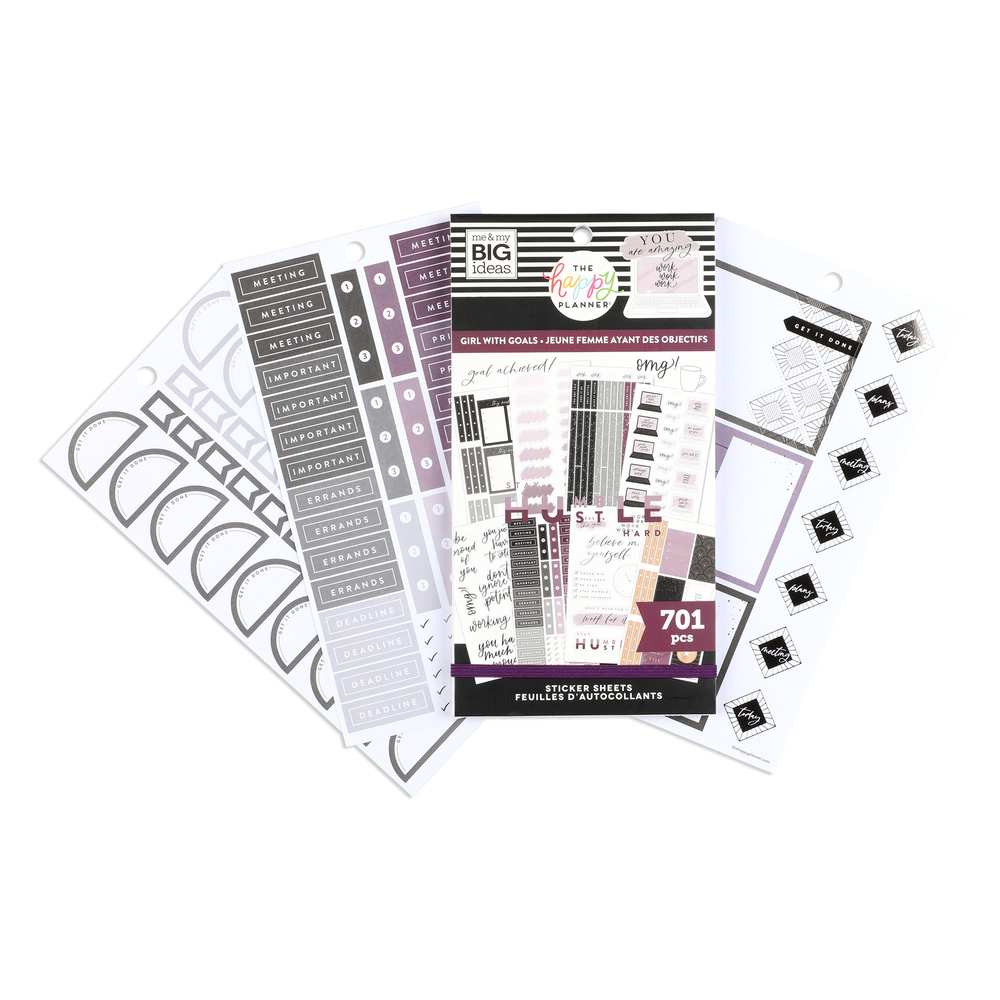 Value Pack Stickers - Girl With Goals