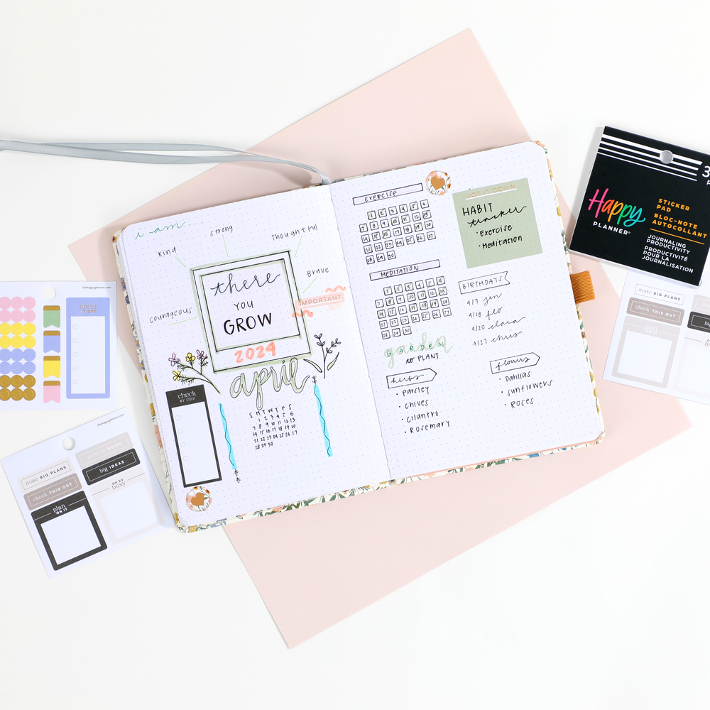 Journaling Productivity - Tiny Sticker Pad