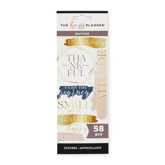 Gratitude - 8 Sticker Sheets