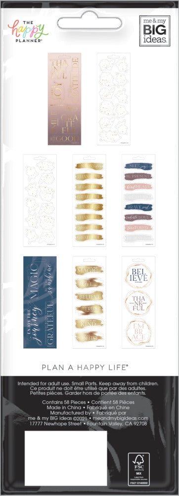 Gratitude - 8 Sticker Sheets