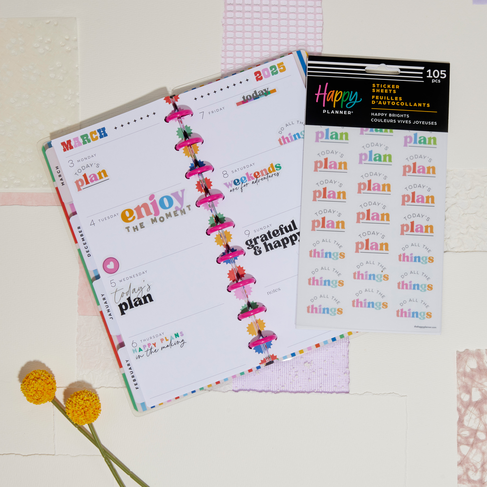 Happy Brights - 5 Sticker Sheets