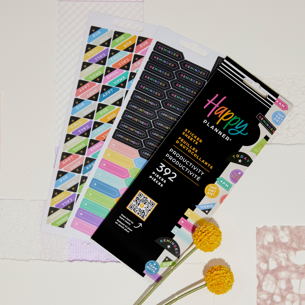 Productivity - 8 Sticker Sheets