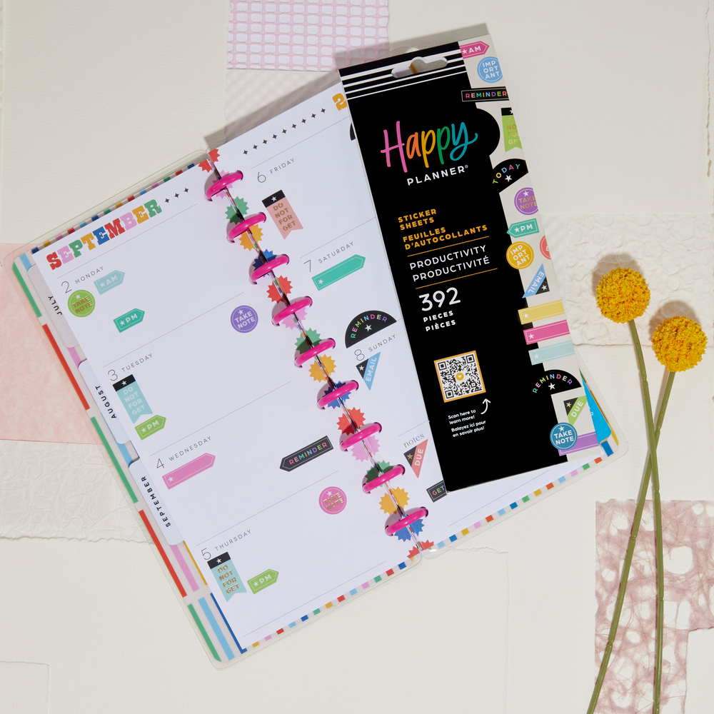 Productivity - 8 Sticker Sheets