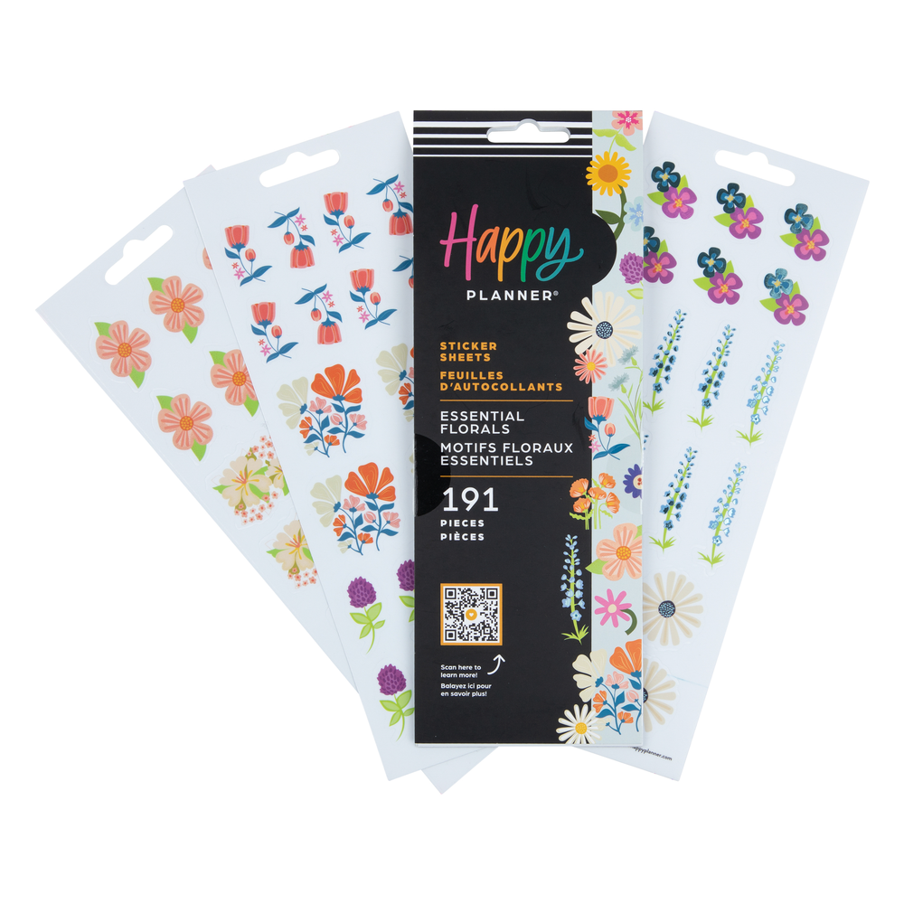 Essential Florals - 8 Sheets