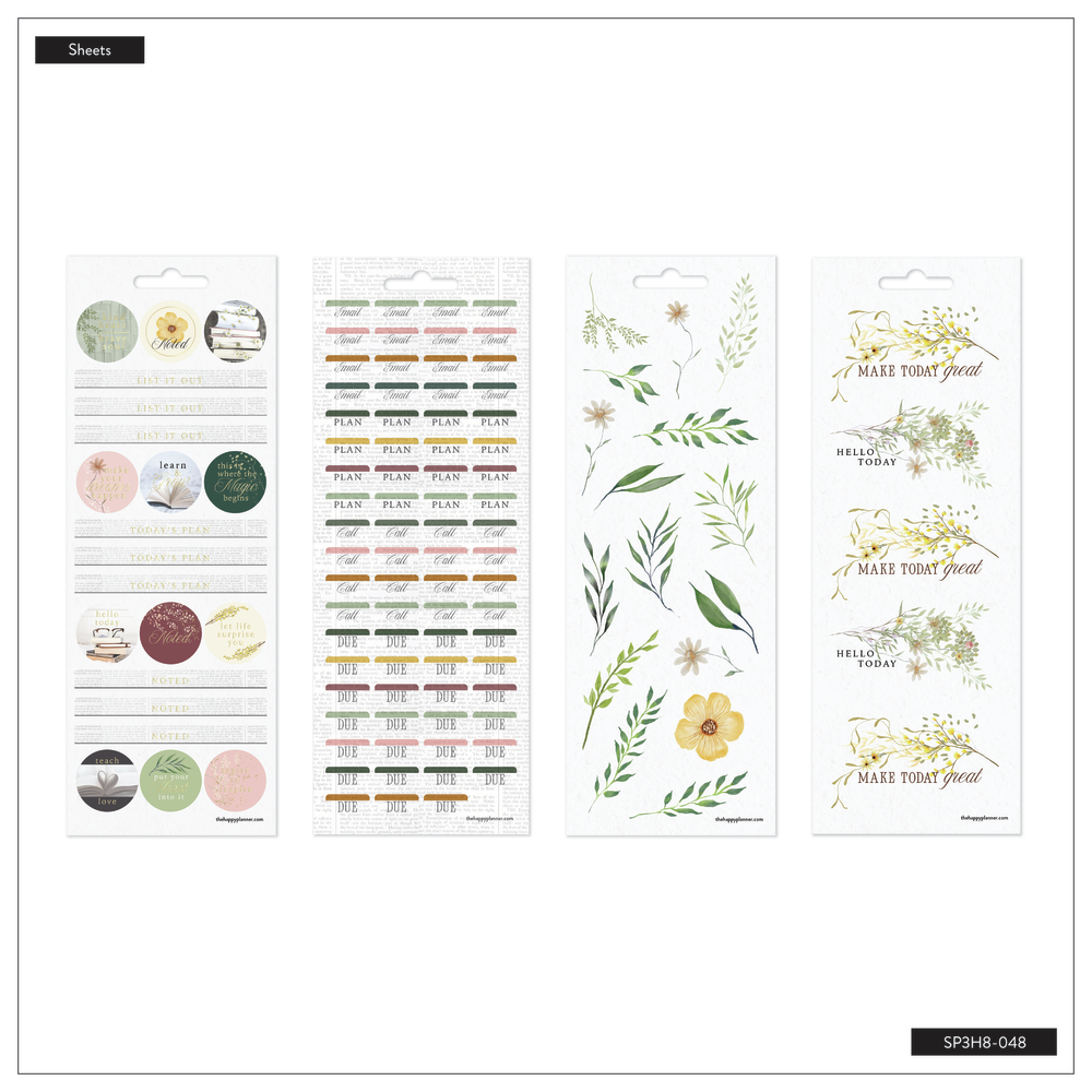 Reading in the Garden Teacher - 8 Sticker Sheets