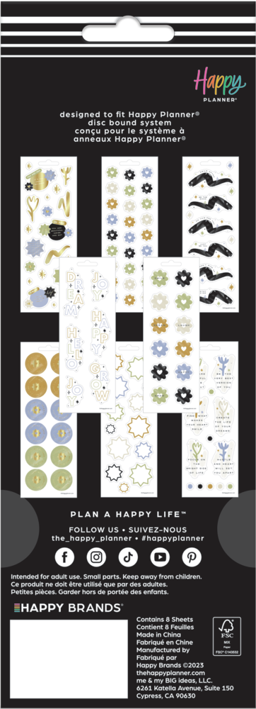 Quirky Plans Student - 8 Sticker Sheets