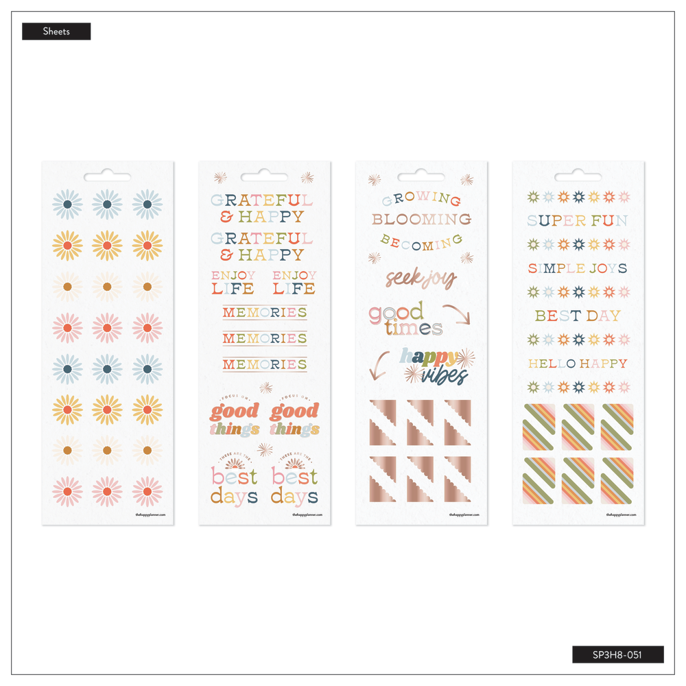 Simple Joys - 8 Sticker Sheets