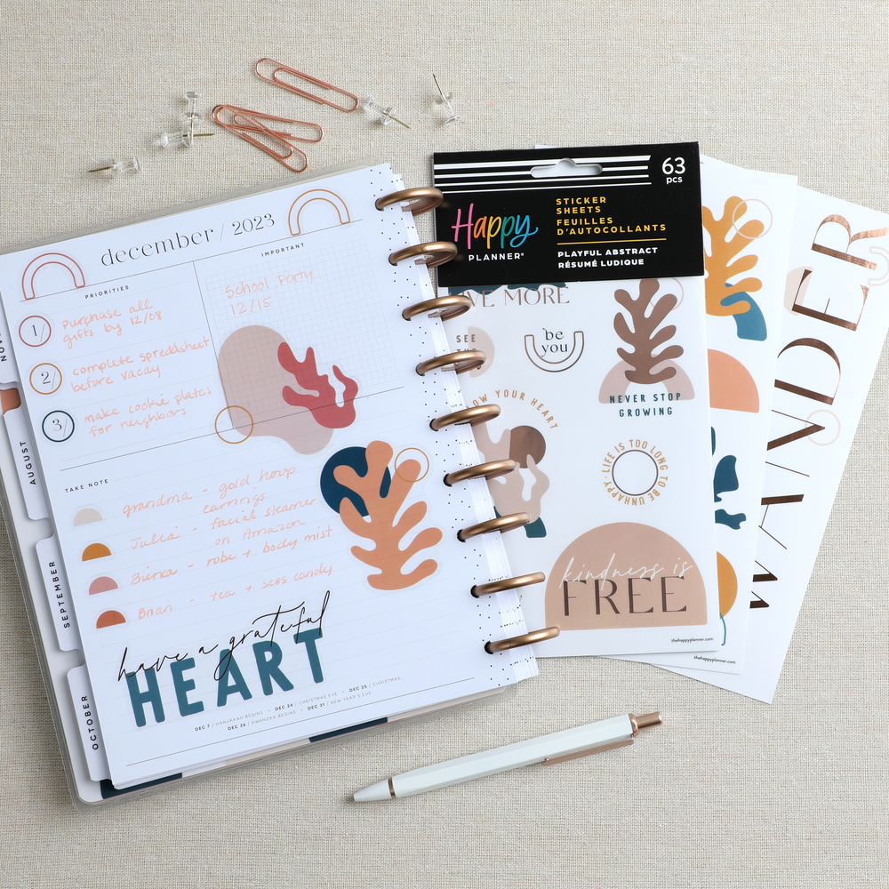 Playful Abstract  - 5 Sticker Sheets