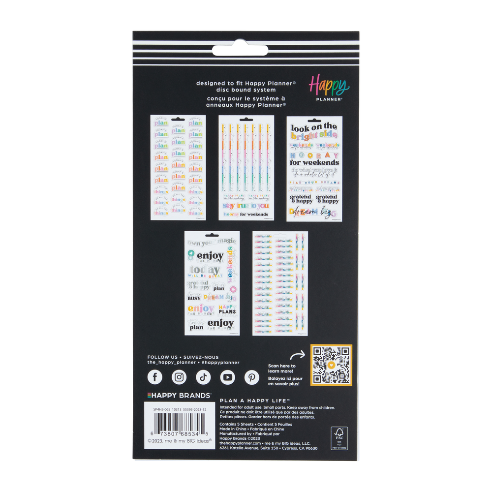 Happy Brights - 5 Sticker Sheets