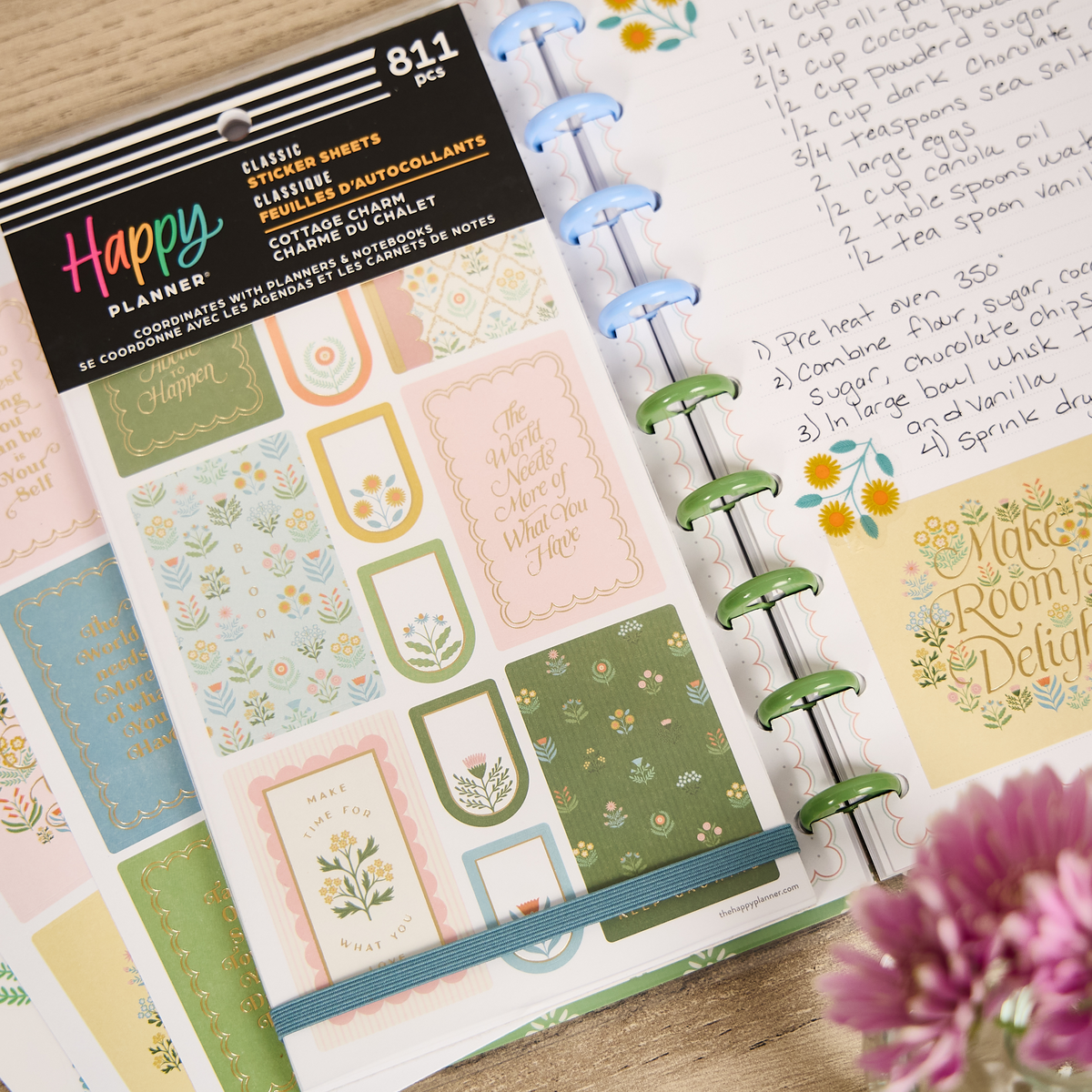 Cottage Charm - Value Pack Stickers
