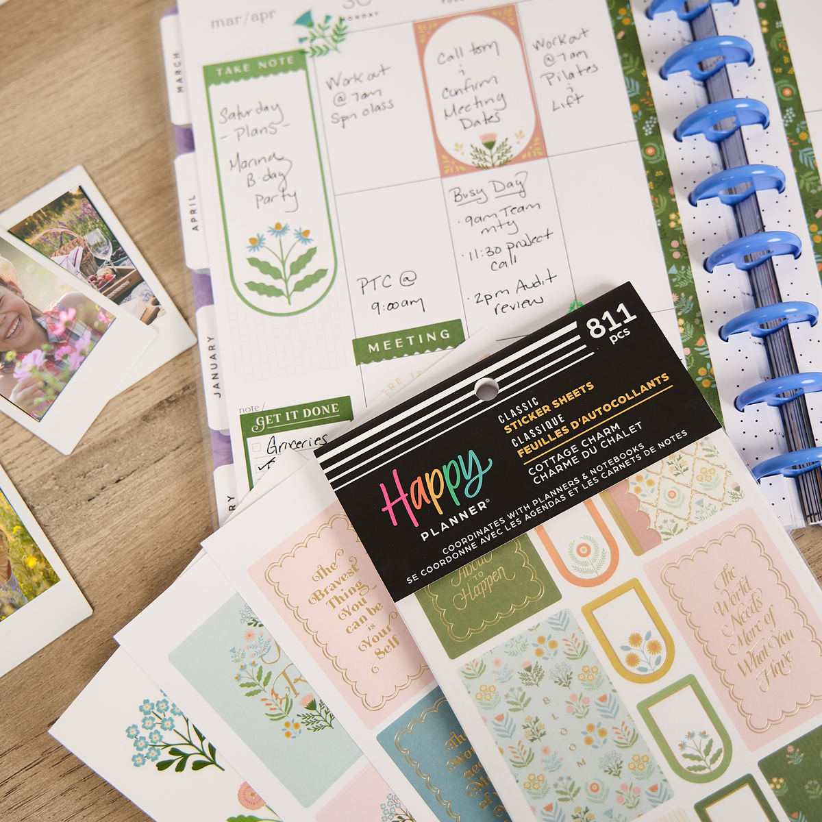 Cottage Charm - Value Pack Stickers