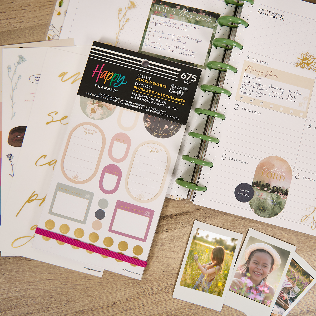 Flourish in Faith - Value Pack Stickers