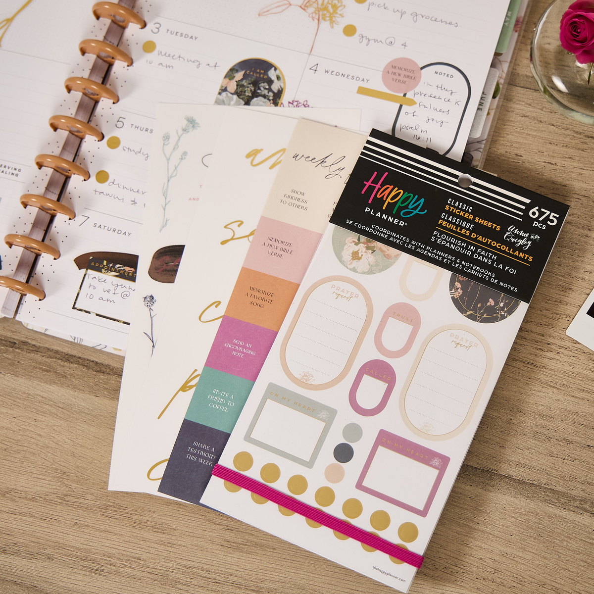 Flourish in Faith - Value Pack Stickers