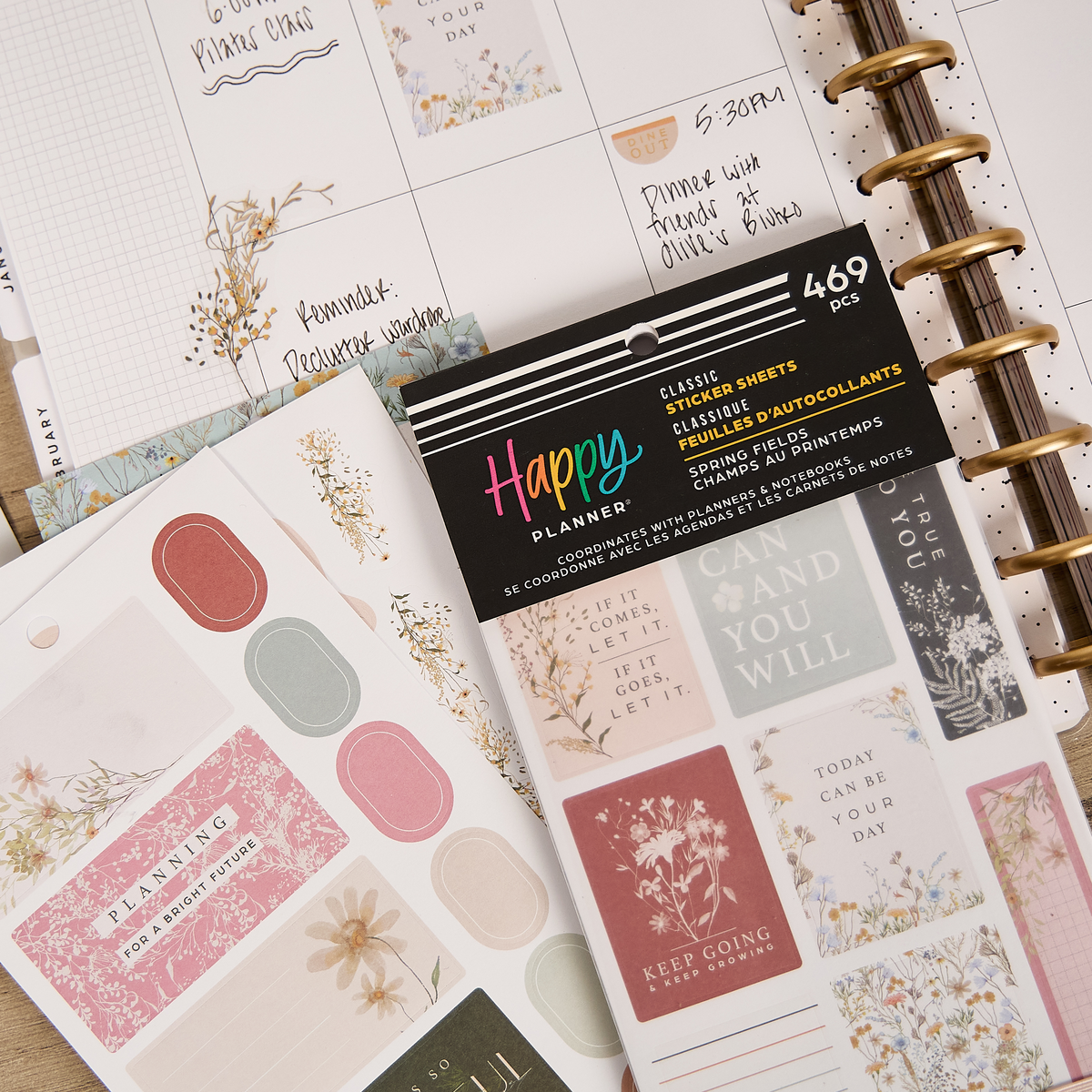 Spring Fields - Value Pack Stickers