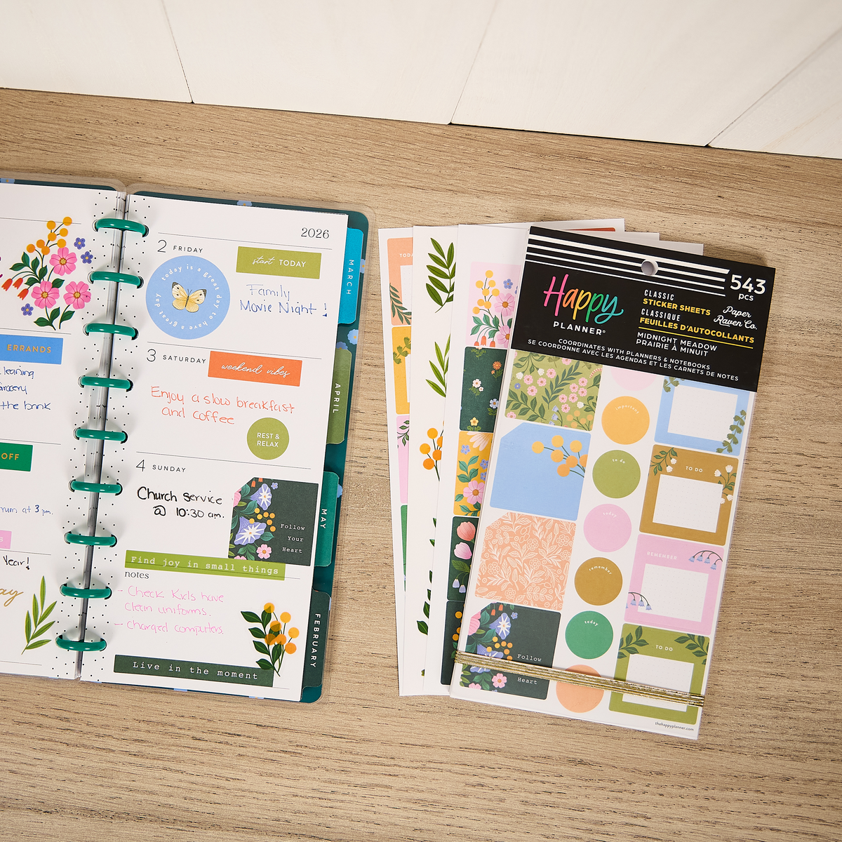 Midnight Meadow - Value Pack Stickers