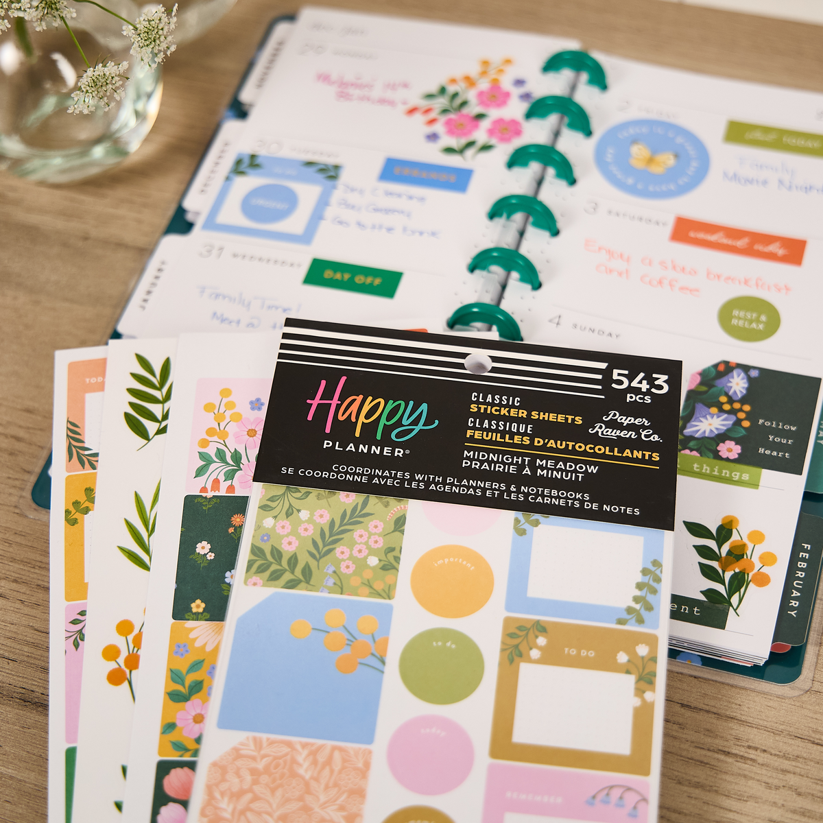 Midnight Meadow - Value Pack Stickers
