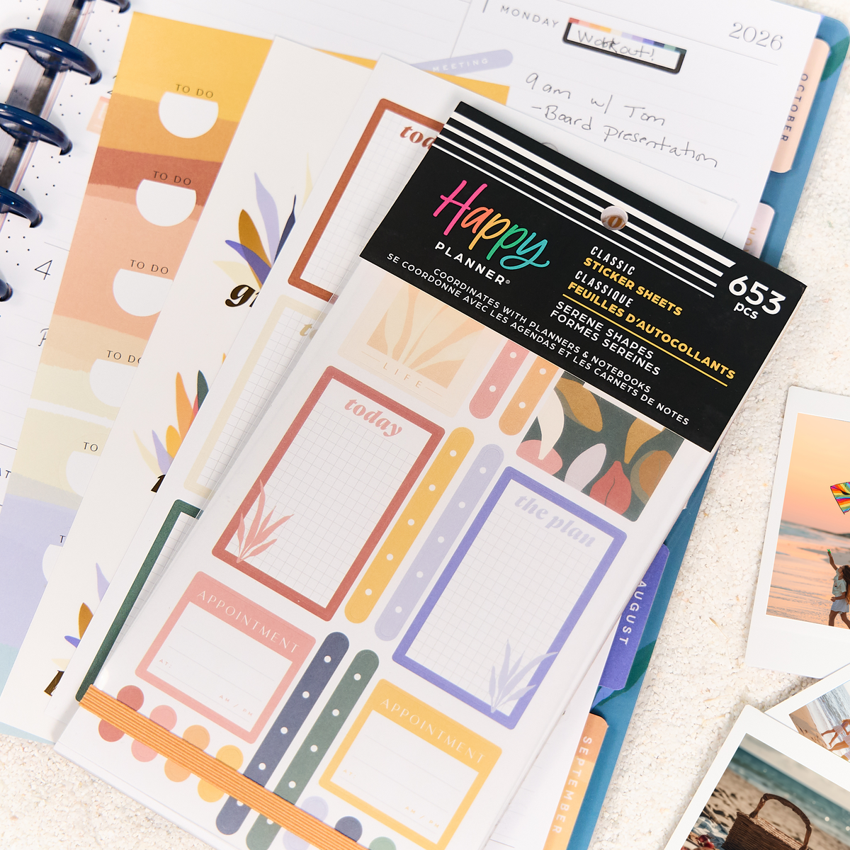 Serene Shapes - Value Pack Stickers