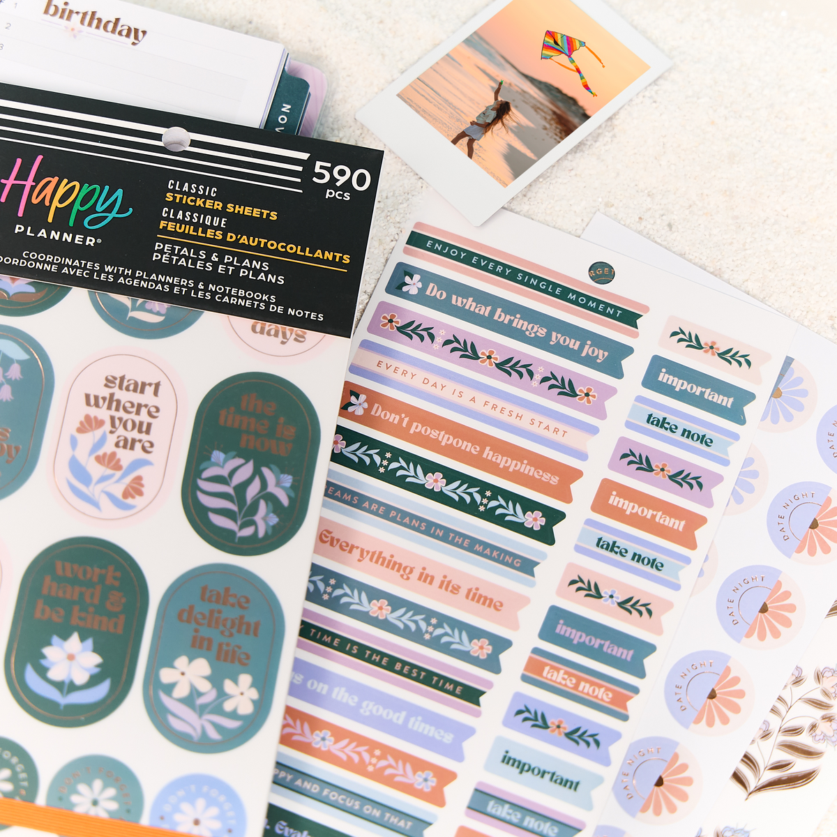Petals & Plans - Value Pack Stickers