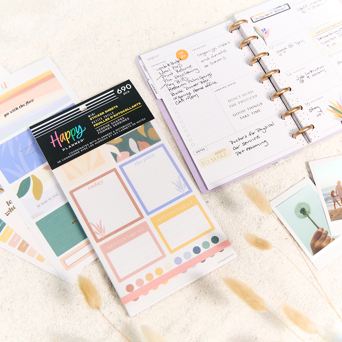 Serene Shapes - Value Pack Stickers - Mini