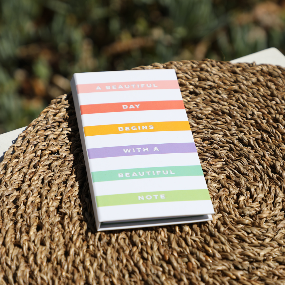 Work + Life Sticky Notes & Flag Labels - Bright Pastels