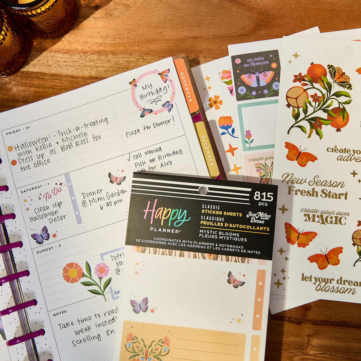 Mystic Blooms - Value Pack Stickers