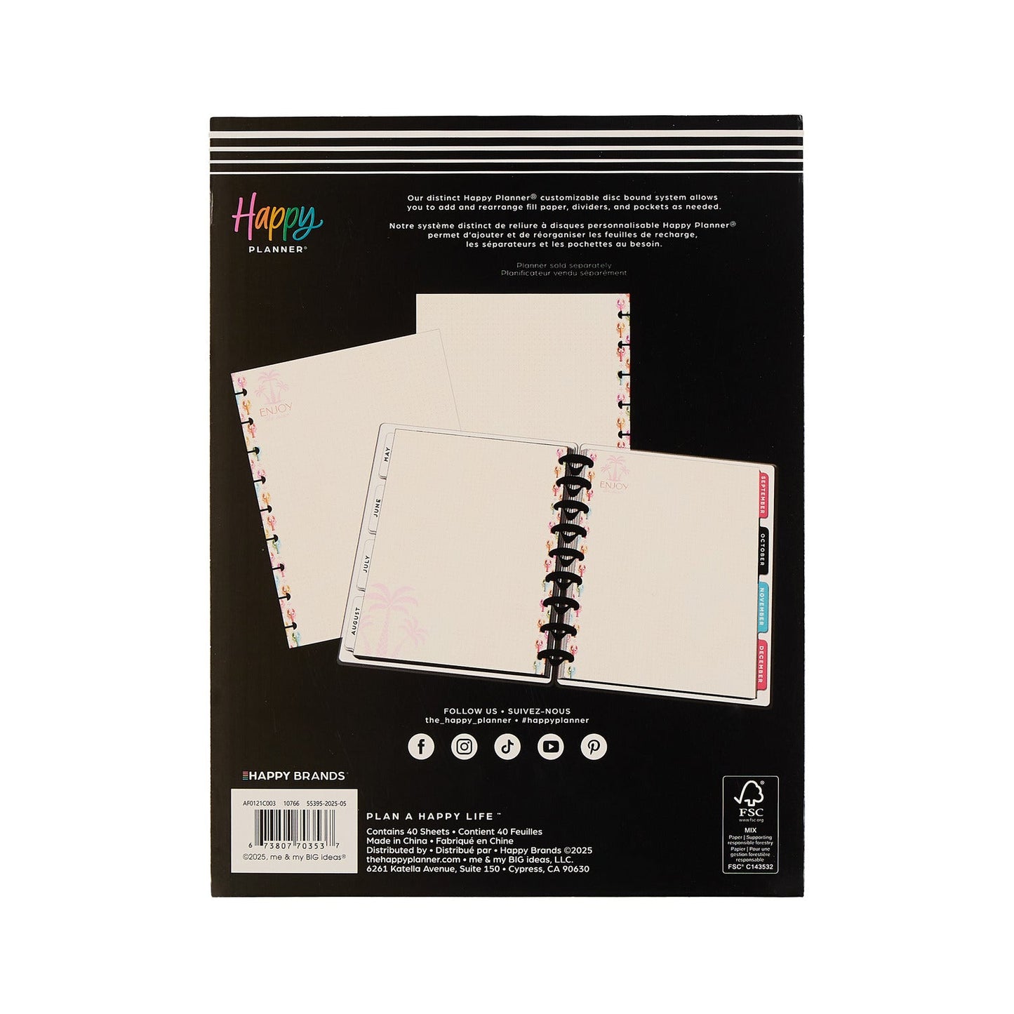 Palm Beach - Dot Grid Classic Filler Paper - 40 Sheets