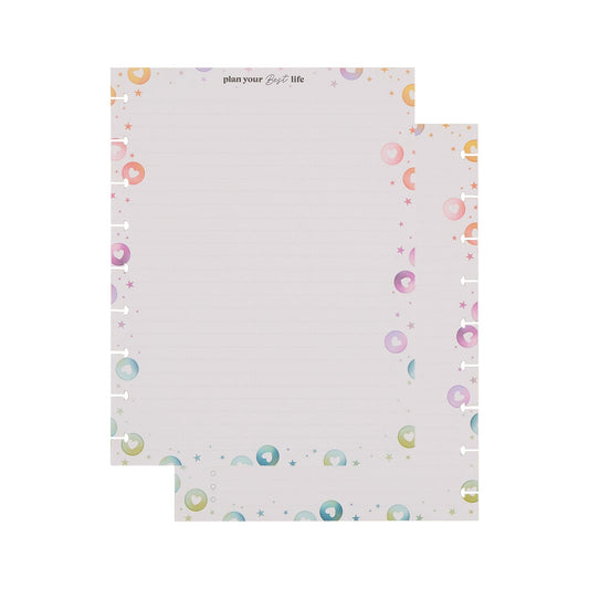 10 Years of Happy - Checklist Classic Filler Paper - 40 Sheets