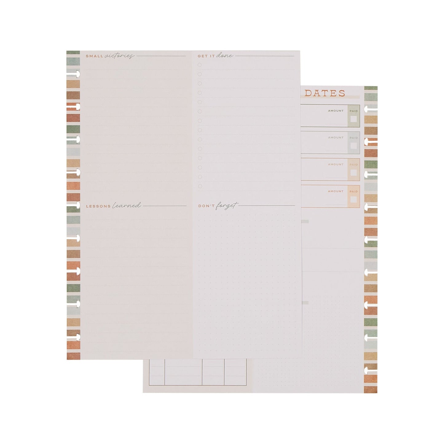 Sage & Terracotta Budget - Budget Classic Filler Paper - 40 Sheets