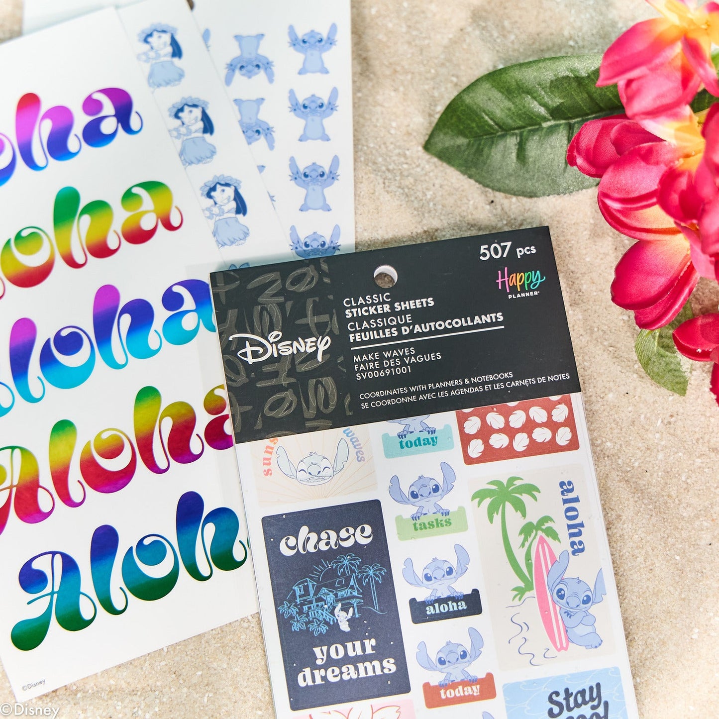 Disney Lilo & Stitch Make Waves - Value Pack Stickers