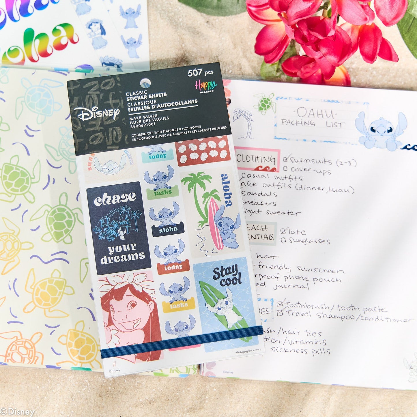 Disney Lilo & Stitch Make Waves - Value Pack Stickers