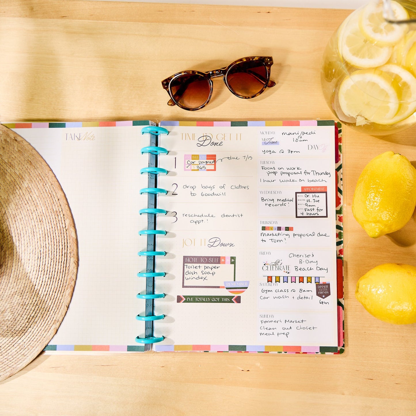 Priorities & Plans - Dashboard Big Filler Paper - 40 Sheets