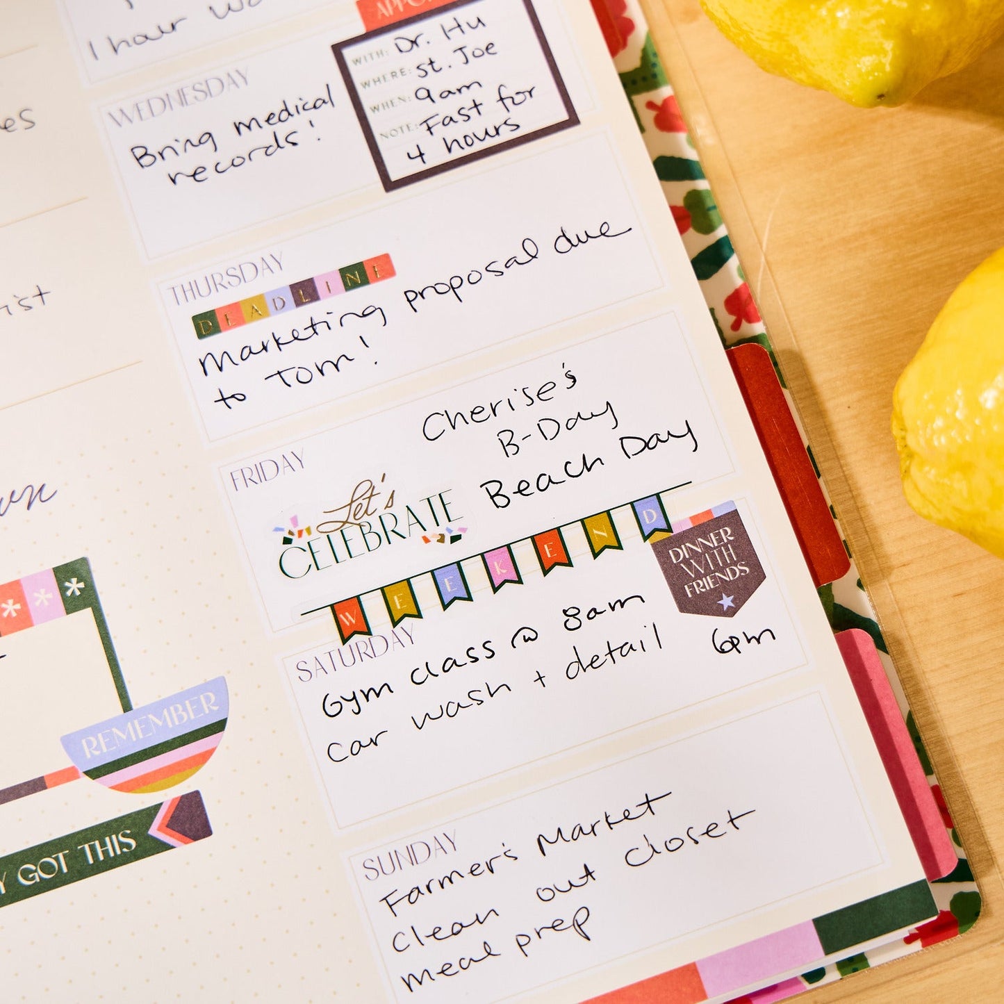 Priorities & Plans - Dashboard Big Filler Paper - 40 Sheets